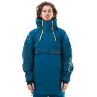 Dragonfly Куртка-анорак сноубордическая Uktus Man Dark Ocean - Yellow в Краснодаре