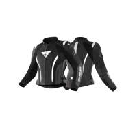 Shima Куртка Кожаная женская Miura 2.0 Black/White в Краснодаре