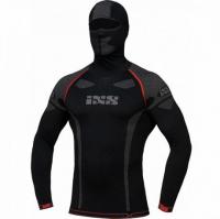 IXS Термобелье Underwear Shirt 365 Hood Черный/Серый в Краснодаре