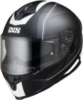 IXS Шлем HX 1100 2.0 Чёрн-серо-белый глянец в Краснодаре