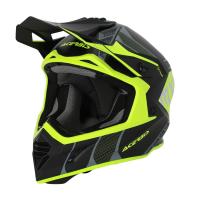 Acerbis Шлем кроссовый X-Track 22-06 Black/Fluo-Yellow в Краснодаре