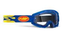 100% Очки FMF Powercore Goggle Flame Navy/Clear Lens в Краснодаре