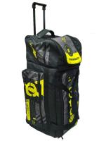 Grom Сумка для экипировки с колесами MX1 Gearbag Fragments Neongrey в Краснодаре