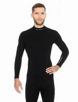 Brubeck Футболка мужская дл.рукав Wool Merino 78% Черный в Краснодаре