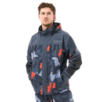Dragonfly Мембранная куртка Quad 2.0 Man 2025 Grey - Orange Camo в Краснодаре