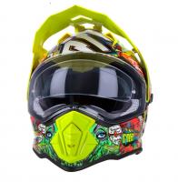 Oneal Кроссовый шлем со стеклом Sierra Crank V.22, Разноцветный в #REGION_NAME_DECLINE_PP#