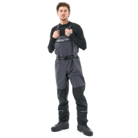 Dragonfly Вейдерсы мембранные Quad Pro 2025 Grey - Black в Краснодаре