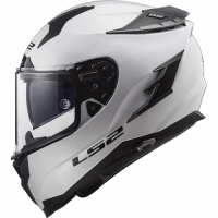 LS2 Мотошлем интеграл FF327 Challenger mono Белый в Краснодаре