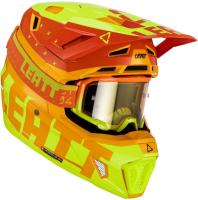 Leatt Шлем кроссовый Kit Moto 7.5 V23 Citrus в Краснодаре