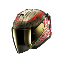 Shark Шлем Skwal I3 Jet Venum Black/Red/Gold в Краснодаре