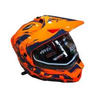 AiM Шлем детский JK802Y Orange/Blue в Краснодаре