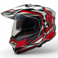 AIM Шлем кросс/эндуро JK802S Red/Grey/Black в Краснодаре