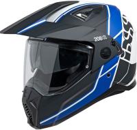 IXS Шлем IXS 208 2.0 Черно-Белый Синий в Краснодаре