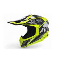 AiM Шлем RH855 Carbon Terrain Black/Yellow в Краснодаре