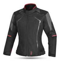 Dimox Мотокуртка текстиль Horizon Women Black/Red в Краснодаре