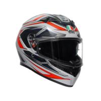 AGV Шлем K3 22.06 Space Matt White/Red Fluo в Краснодаре