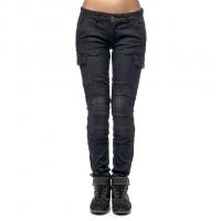 Moteq Женские мотоджинсы Nargiz Women черные в Краснодаре