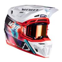 Leatt Шлем кроссовый 8.5 Royal Blue-Red V26 + очки Velocity 5.5 в Краснодаре