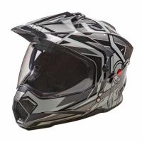 AIM Шлем кросс/эндуро JK802S Black/Grey/White в Краснодаре