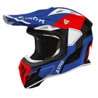 Airoh Шлем Aviator Ace 2 Shield Blue-Red Gloss в Краснодаре