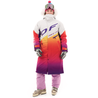 Dragonfly Плащ зимний Race Coat Winter Sunset Woman 2025 Orange - Violet в Краснодаре