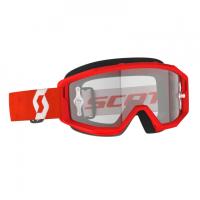 Scott Очки кроссовые Primal clear red/white clear works в Краснодаре