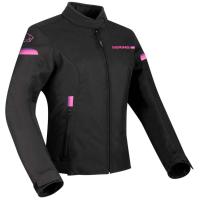 Bering Куртка текстильная женская Lady Riva Black/Fuxia в Краснодаре