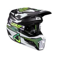 Leatt Шлем кроссовый 3.5 V26 Storm Teal + очки Vizion 3.5 в Краснодаре
