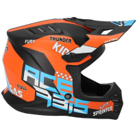 Acerbis Шлем детский Profile Junior Black/Orange в Краснодаре