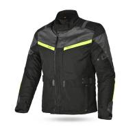 Dimox Мотокуртка текстиль Tour Tech Mens Black/Grey/Yellow в Краснодаре