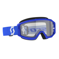 Scott Очки кроссовые Primal clear blue/white clear works в Краснодаре