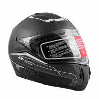 Beon Шлем модуляр B-700 Matt Grey/Black White в Краснодаре
