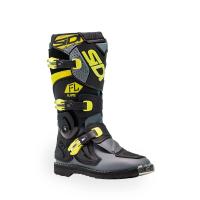Sidi Ботинки детские Flame Black/Lime/Grey в Краснодаре