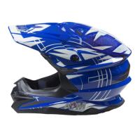 AiM Шлем кроссовый JK803S Blue/White в Краснодаре