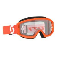 Scott Очки кроссовые Primal clear orange/white clear works в Краснодаре