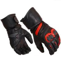 Scout Перчатки кожаные Carbon Черный/Белый/Красный в Краснодаре