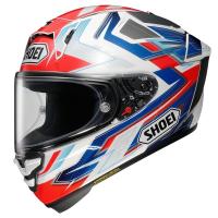 Shoei Мотошлем X-Spirit Pro Escalate бело-сине-красно-серый в Краснодаре