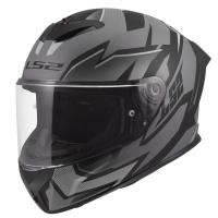 LS2 Мотошлем FF820 Rapid III Xtrem Black Grey в Краснодаре