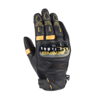 Bering Перчатки женские Lady Axel Black/Gold в Краснодаре