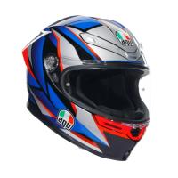 AGV Шлем K6 S 2206 Slashcut Black/Blue/Red в Краснодаре