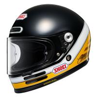 Shoei Мотошлем Glamster 06 Abiding черно-бело-желтый TC-3 в Краснодаре