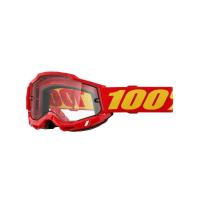 100% Очки Accuri 2 Enduro Moto Red / Clear в Краснодаре