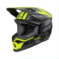 Oneal Кроссовый шлем 3Series Ride V.25 черный/желтый в Краснодаре
