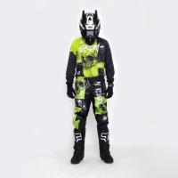 Grom Штаны кроссовые подростковые MX Religion lime в Краснодаре