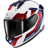 Shark Шлем Skwal i3 Rhad White/Chrome/Red в Краснодаре