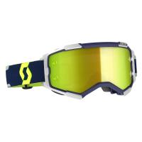 Scott Очки кроссовые Fury blue/grey yellow chrome works в Краснодаре