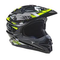 AiM Шлем кроссовый JK803S Yellow/Black в Краснодаре