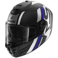 Shark Шлем Spartan RS Carbon Shawn Mat Black/Blue/Silver в Краснодаре