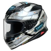 Shoei Мотошлем NXR 2 Fortress серо-черно-голубой в Краснодаре
