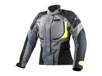 LS2 Мотокуртка женская Phase Lady Jacket серо-чёрно-жёлтый в Краснодаре